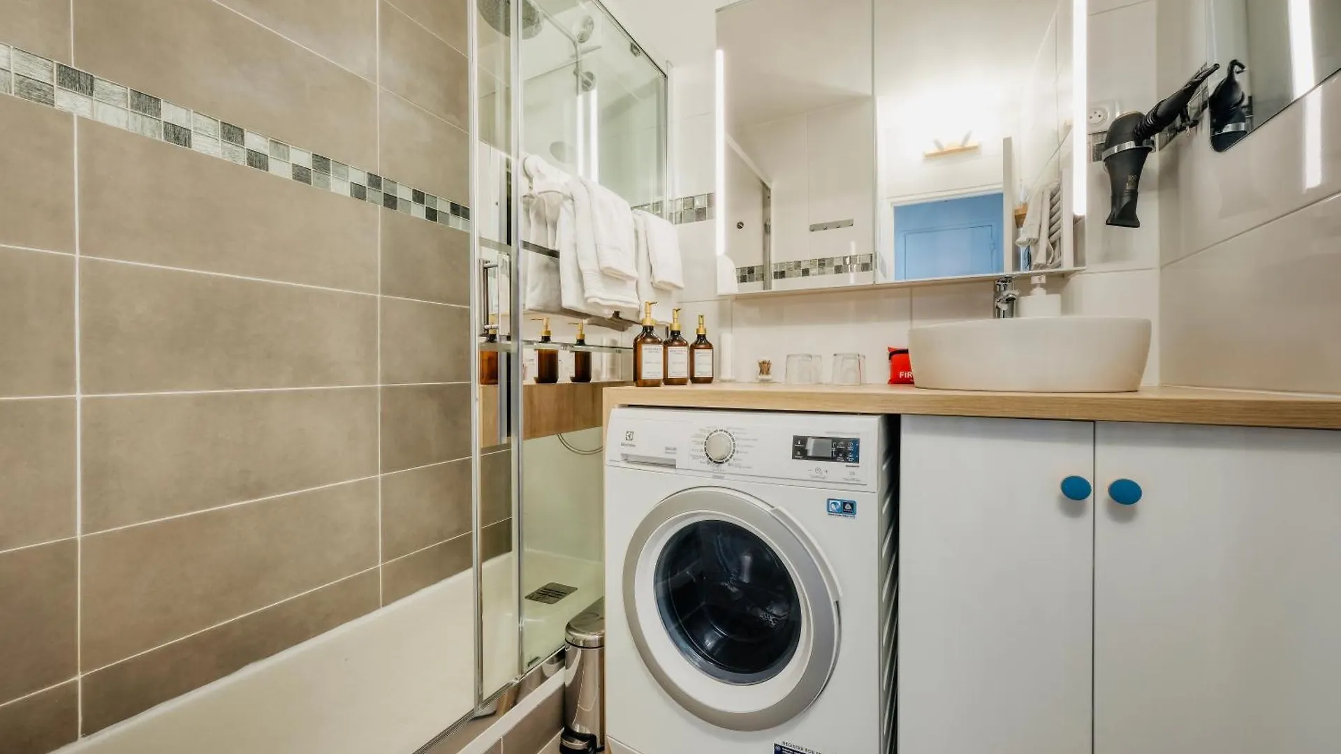 Myjolieparishome - King Size Bed, Ac Living Room, Balcony Apartament Paryż