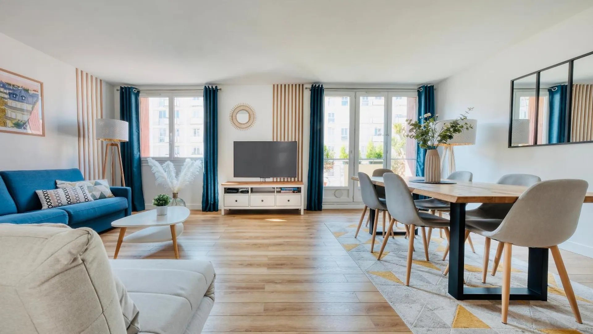 Myjolieparishome - King Size Bed, Ac Living Room, Balcony 0*, Παρίσι Γαλλία