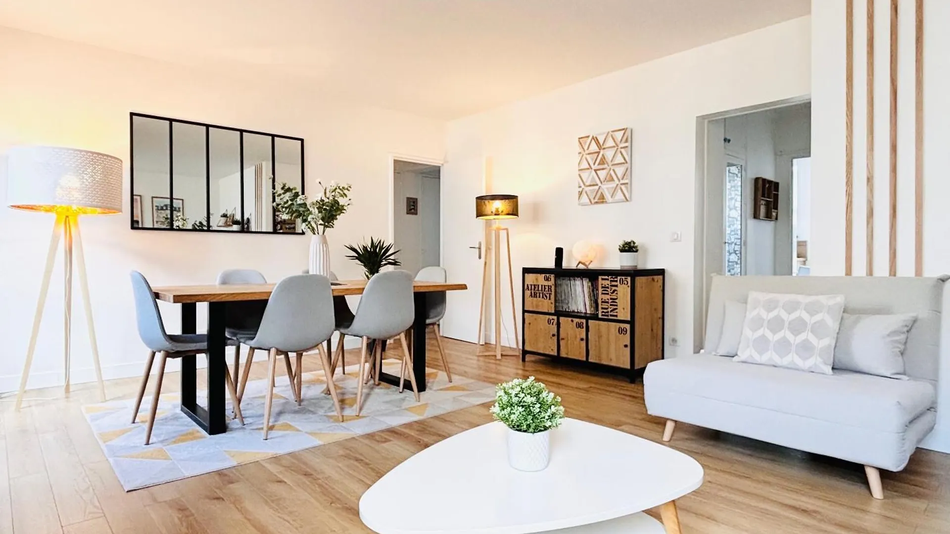 Myjolieparishome - King Size Bed, Ac Living Room, Balcony Παρίσι